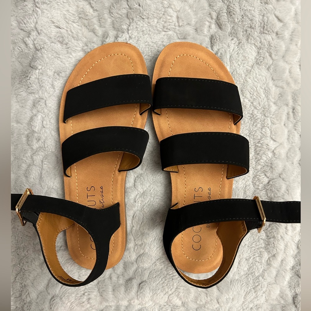 Strappy Black Sandals